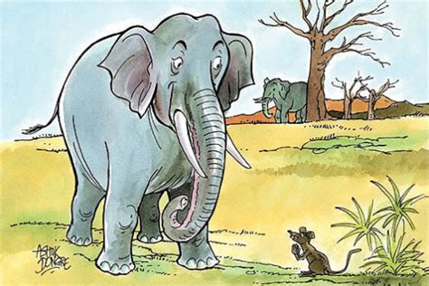  The Elephant and the Mouse: A Tiny Tale That Packs a Big Punch About Courage and Kindness!